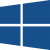 silhouette-de-logo-windows